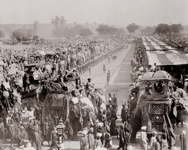 Crowds at Delhi Durbar